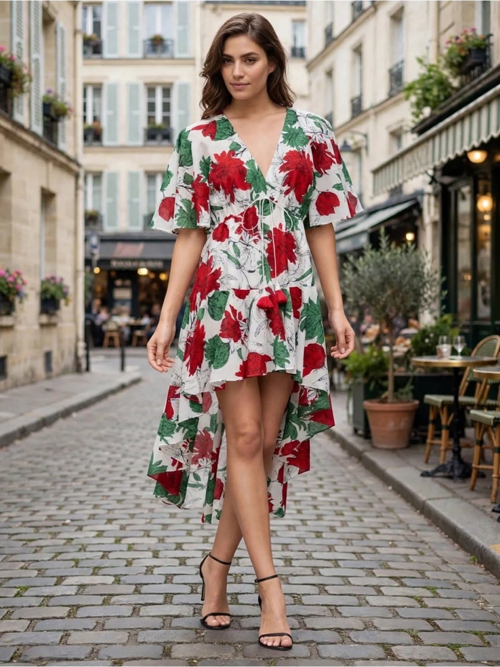 Alexis Idella floral romantic Dress Size XS.